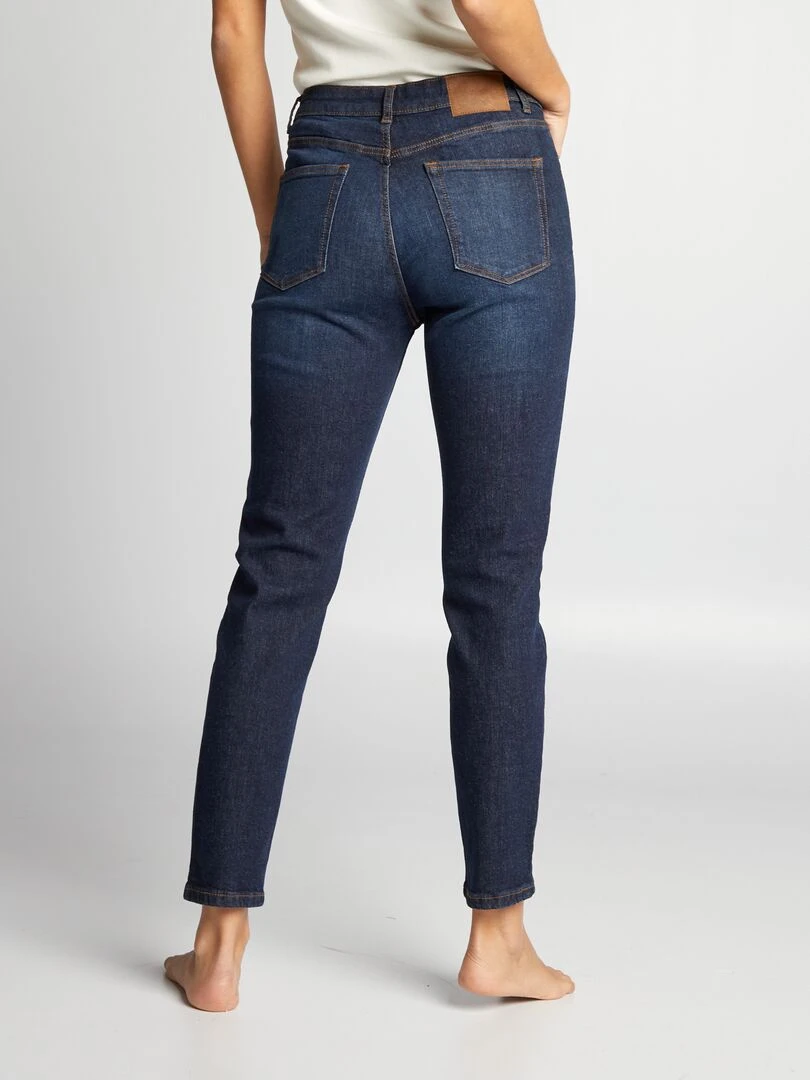 Pantalon slim en denim   L30   Brut