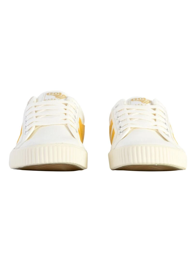 Tennis à Lacets Plate Gola Mark Cox   Blanc
