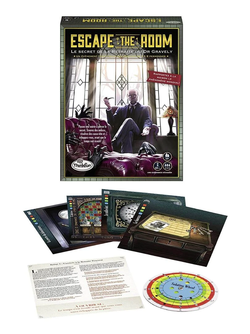 Escape The Room Le Secret De La Retraite Du Dr Gravely N/A