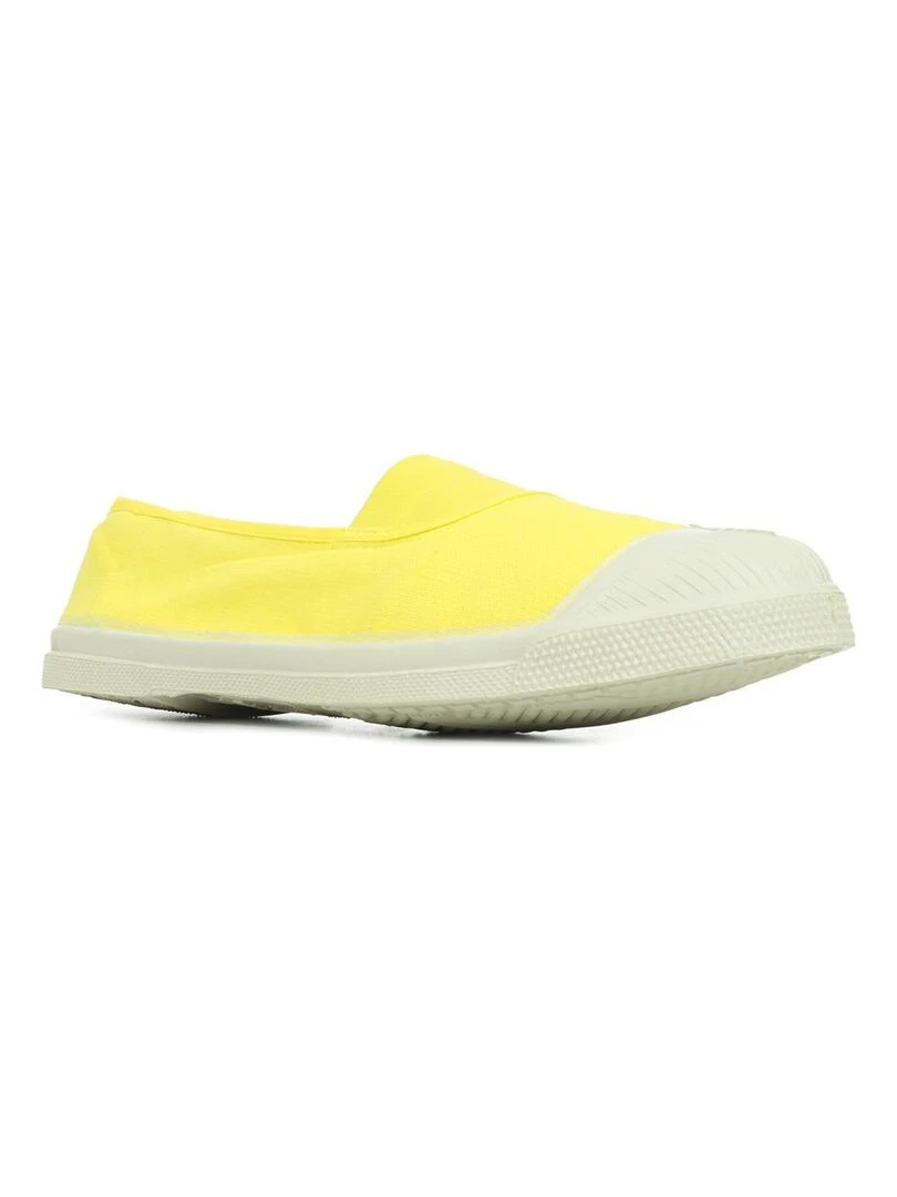 Baskets Bensimon Elastique Jaune