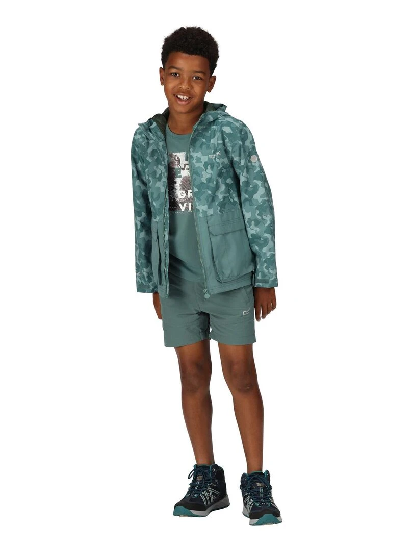 Regatta   Veste imperméable HYWELL   Vert foncé