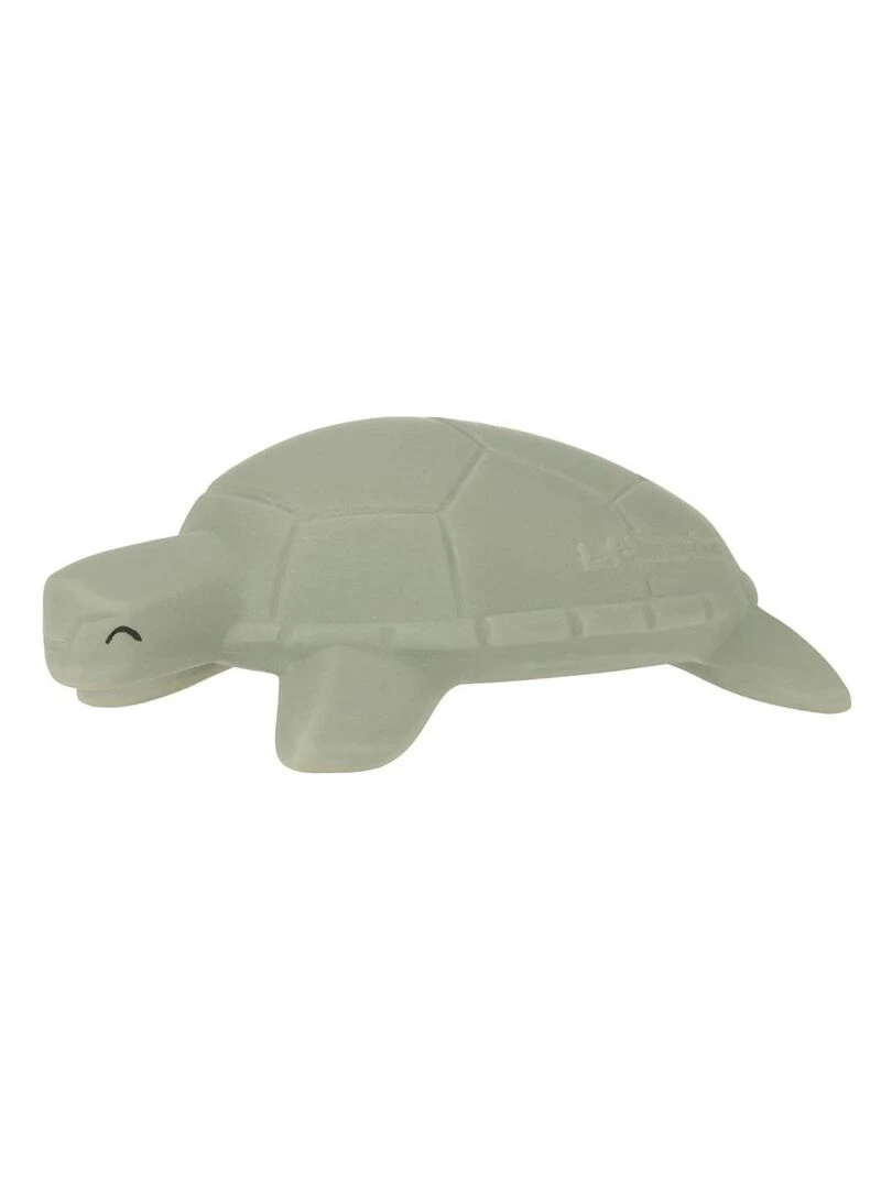 Jouet de bain en caoutchouc naturel Tortue Vert