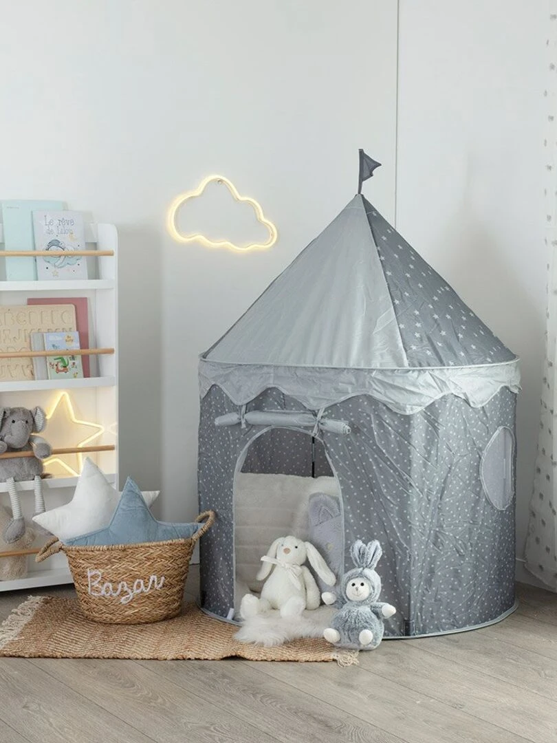 Tente pop up grise pour enfant Gris