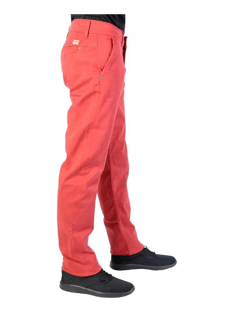 Pantalon Pepe Jeans Enfant Blueburn   Rouge