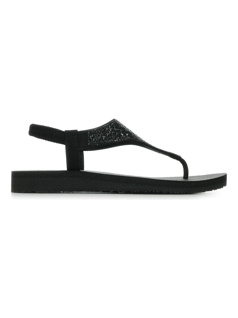 Sandales Skechers Meditation Rockstar Noir
