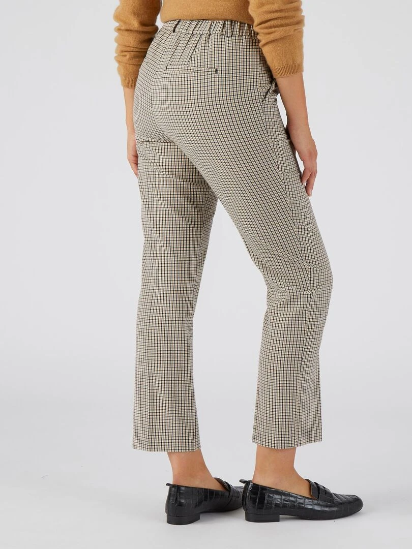 Pantalon 7/8ème bi stretch   Damart   Beige clair