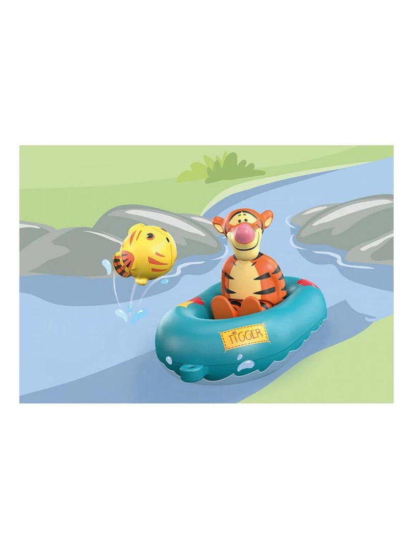 'Playmobil' 1.2.3 71414Tigrou avec canot   N/A