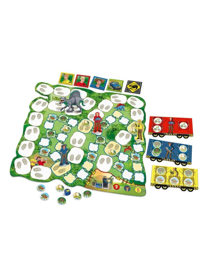 Jeu coopératif : Rallye des Dinos   N/A