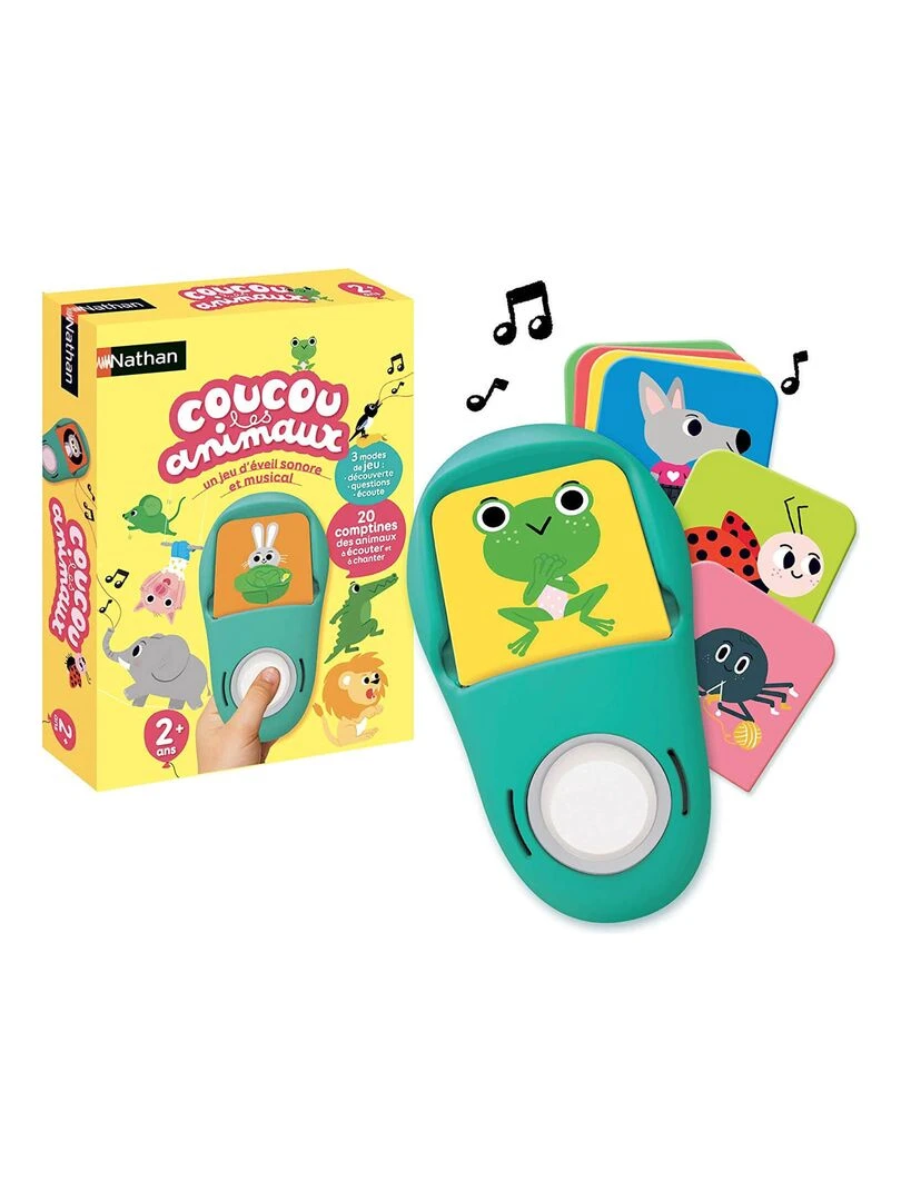 Jeu éducatif Coucou les animaux N/A