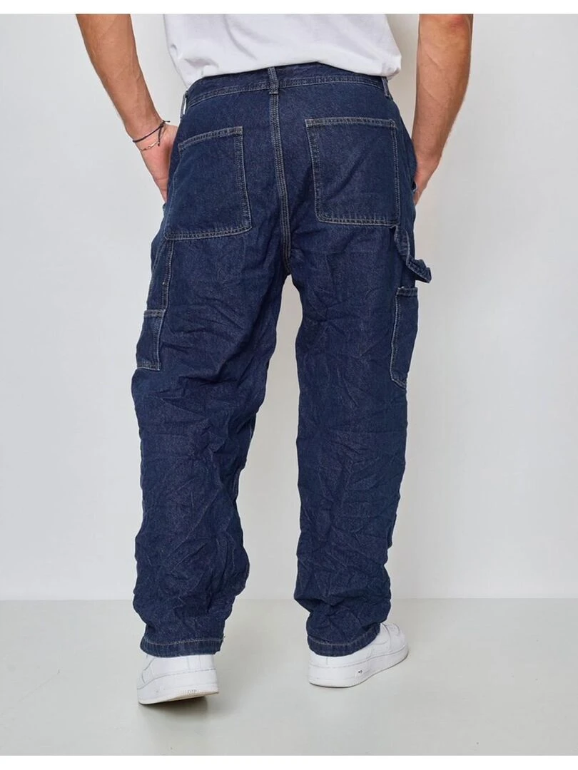 JEANS CARGO Kebello Bleu