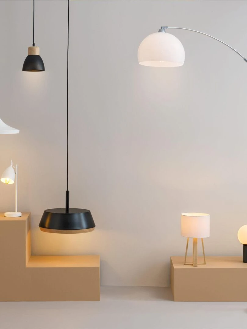 Lampe  à poser socle métal   Cuivre