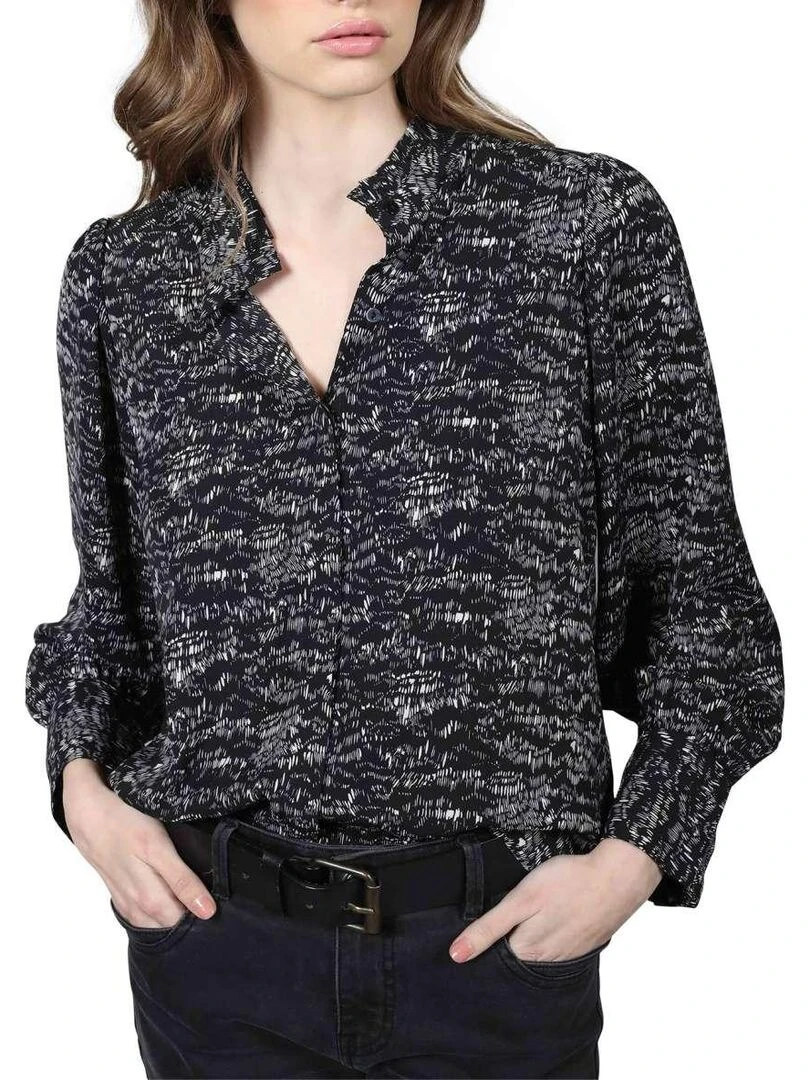 CHATTAWAK Chemise cintrée gris anthracite
