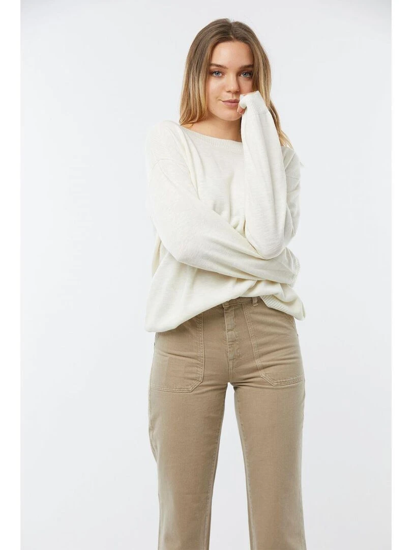 Lee Cooper Pull coton CEA Beige