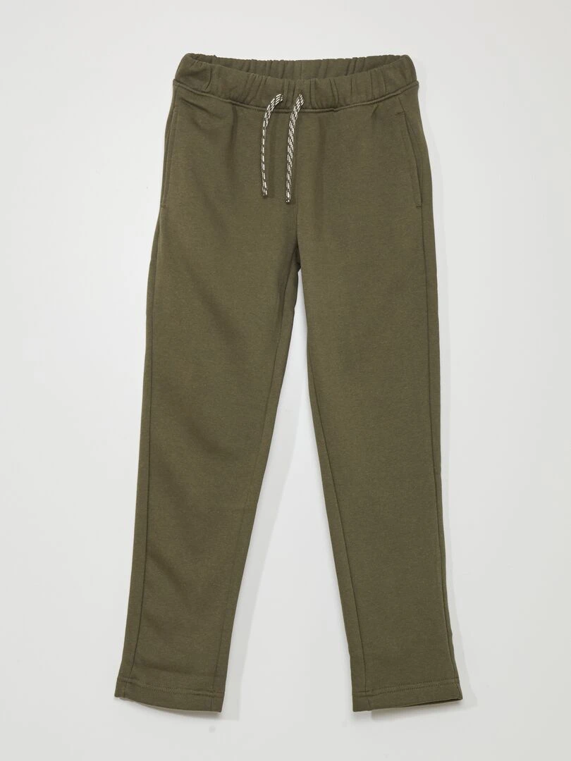 Jogging chiné avec ceinture ajustable Kaki