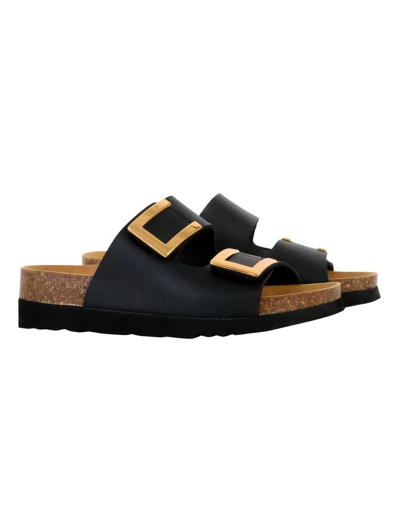 Mules à Enfiler Scholl Monterey 2 Straps   Noir