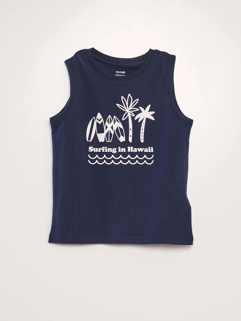 Lot de 2 débardeurs   BLEU