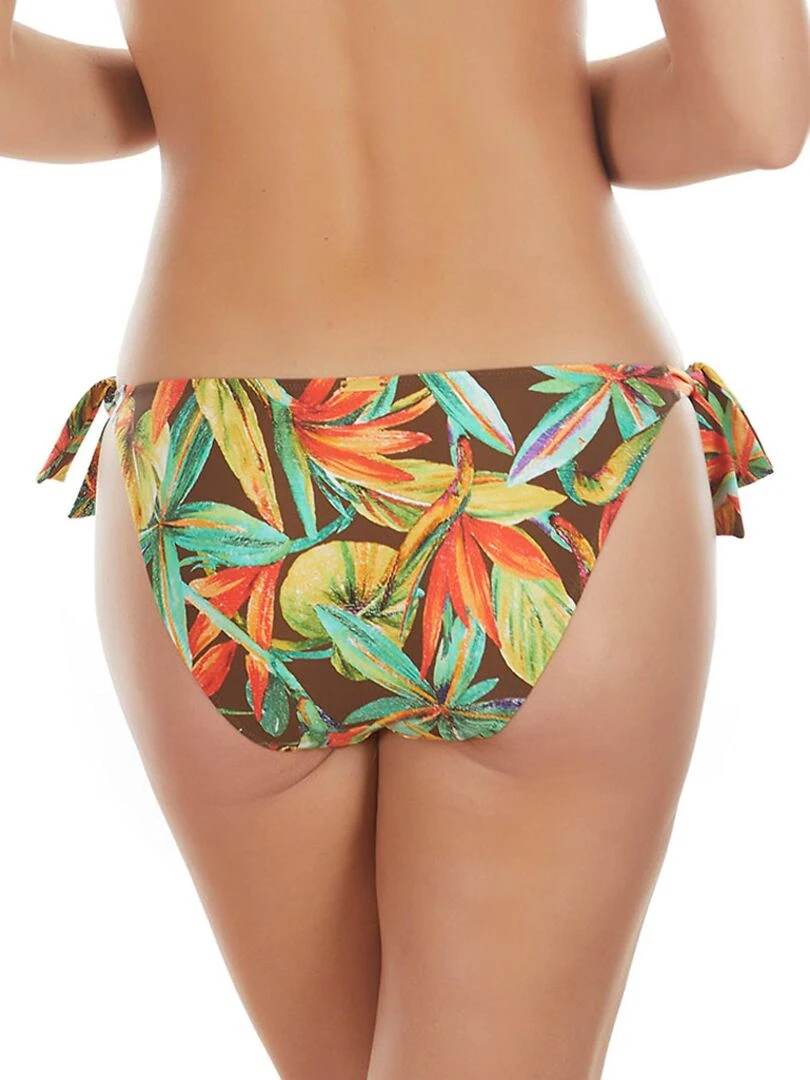 Bas maillot de bain à nouettes Bird Of Paradise Vert