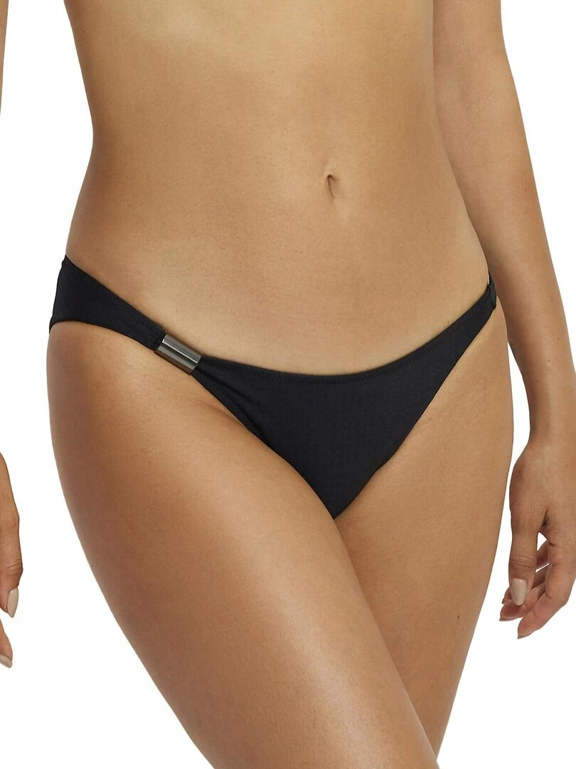 Bas maillot slip de bain taille basse Manhattan Noir