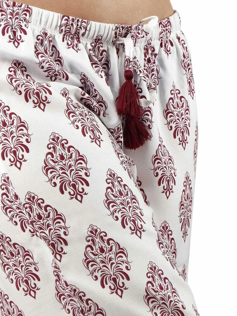 Pantalon de plage Cord   Violet prune