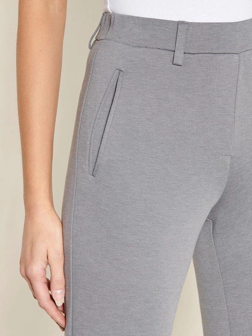 Pantalon maille milano   Damart   Gris chiné