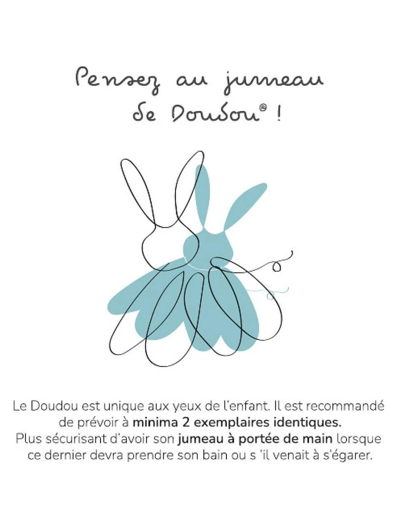 BOH'AIME FAON doudou hochet N/A