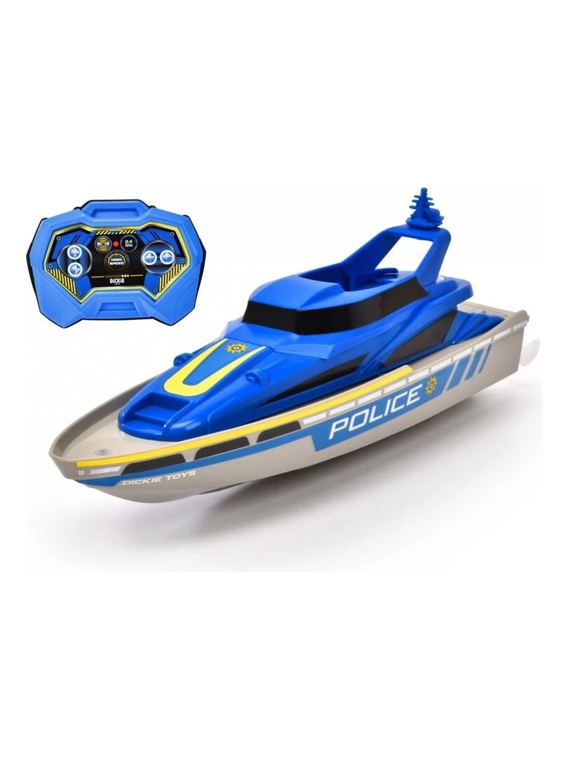 Bateau de police radio commandé   N/A