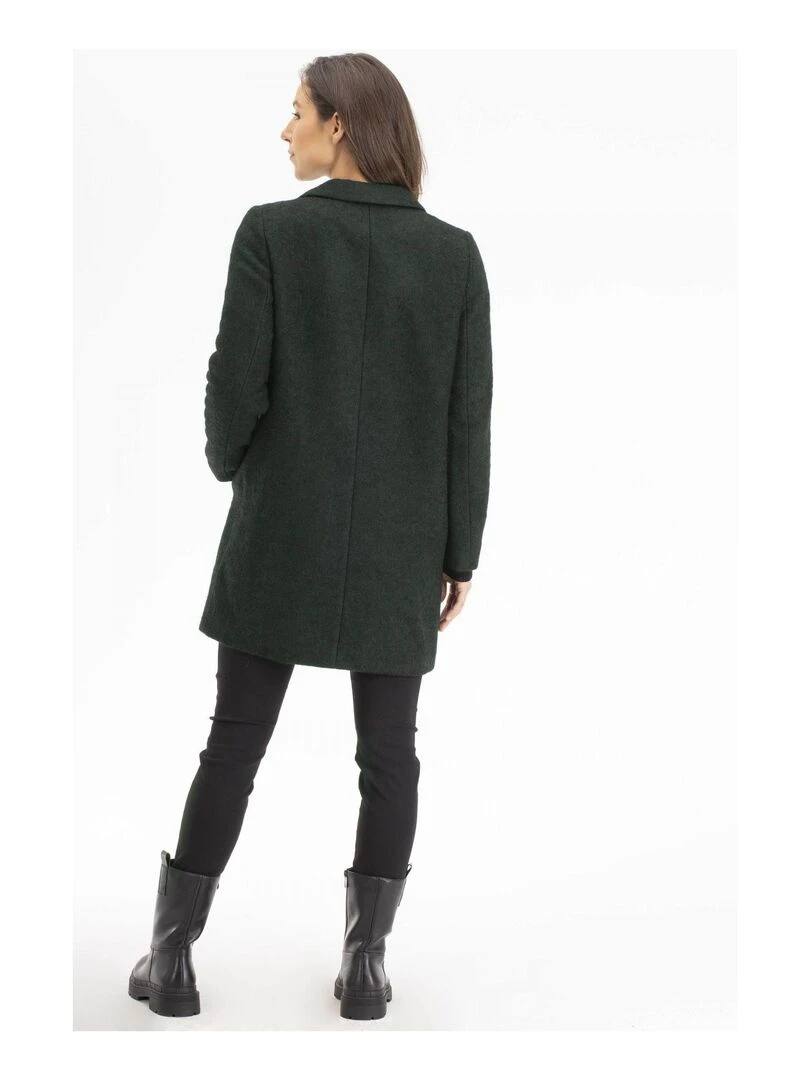 Manteau  MELISSA   Gérard Pasquier   Vert bouteille