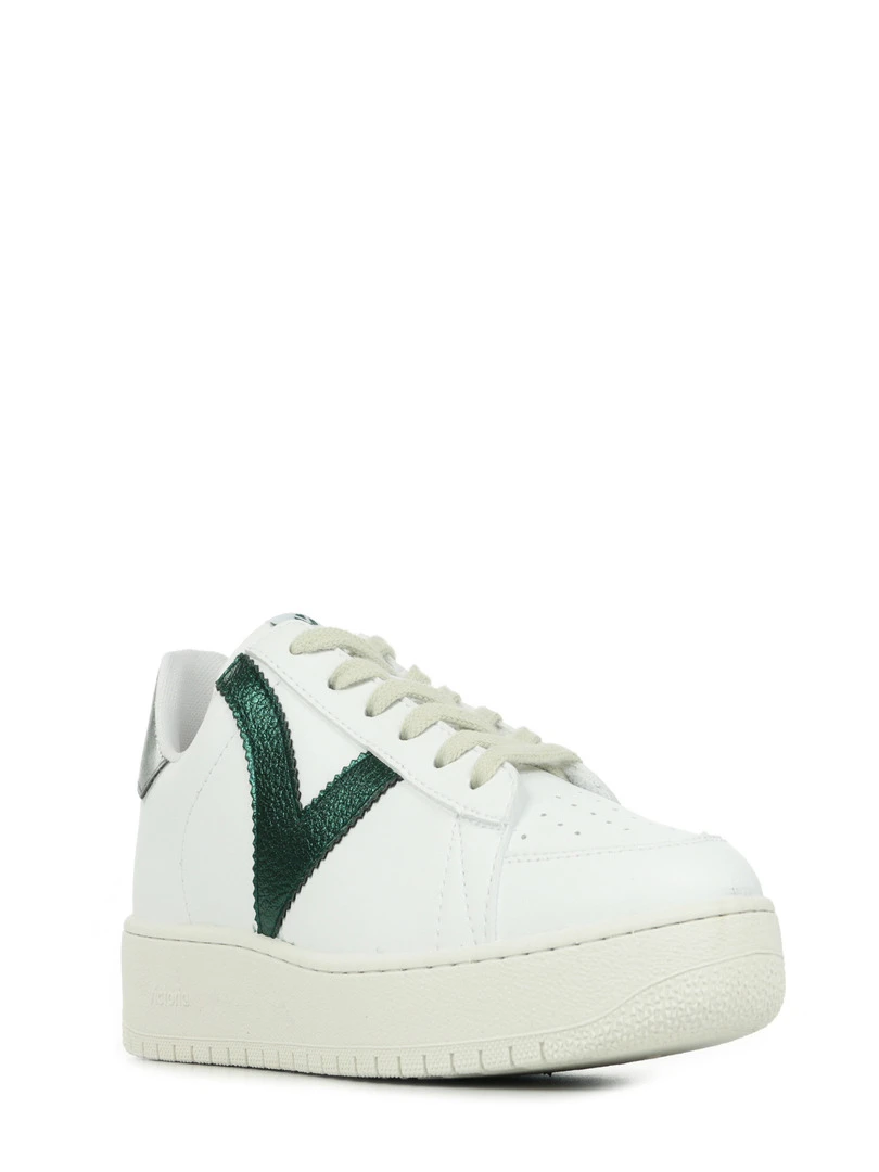 Baskets Madrid Blanc Vert