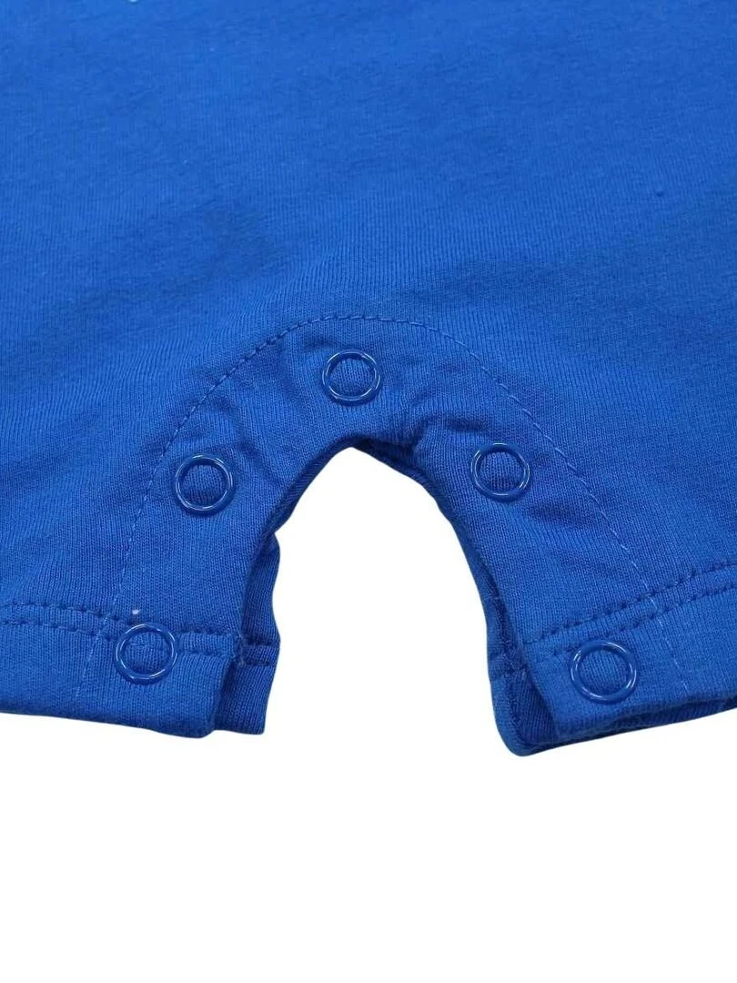 Disney   Combishort bébé garçon imprimé Mickey en coton   Bleu