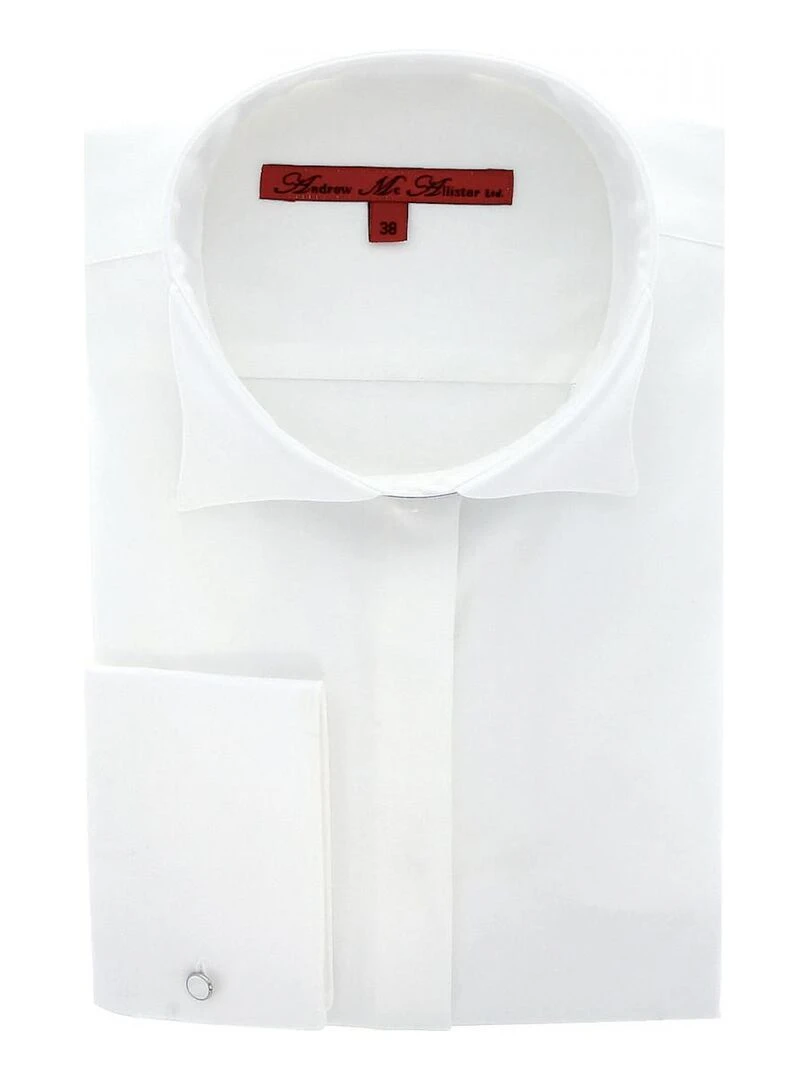 Chemise col cassé ARLENE Blanc