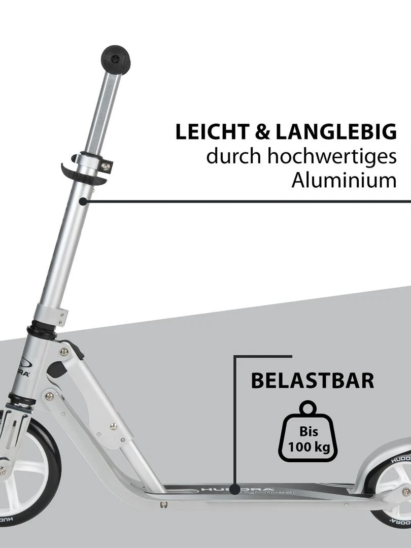 Little BigWheel trottinette argentée Edition exclusive   N/A