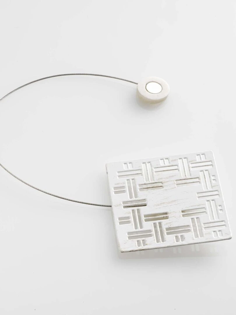 Embrasse aimantee Moderno   Gris