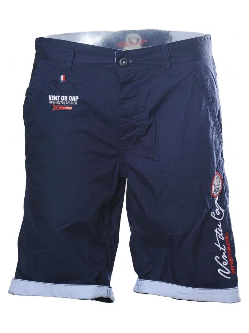 Bermuda homme CREGOIR VENT DU CAP Bleu marine