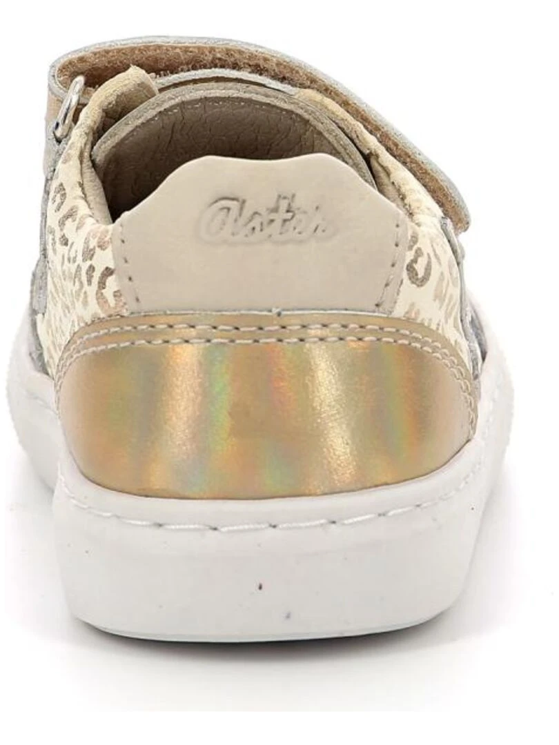 Sneakers basses Cuir Sneakratch   Doré/or