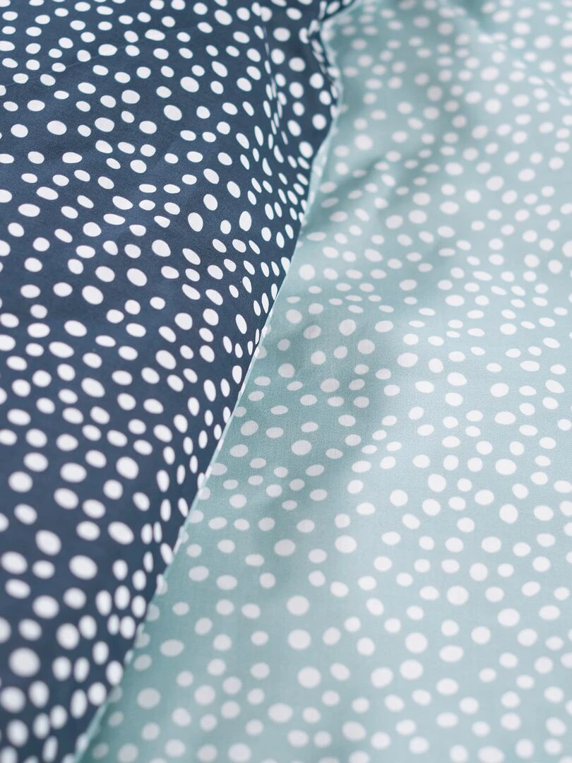 Parure de lit 'Hippopotame'   1 personne   bleu