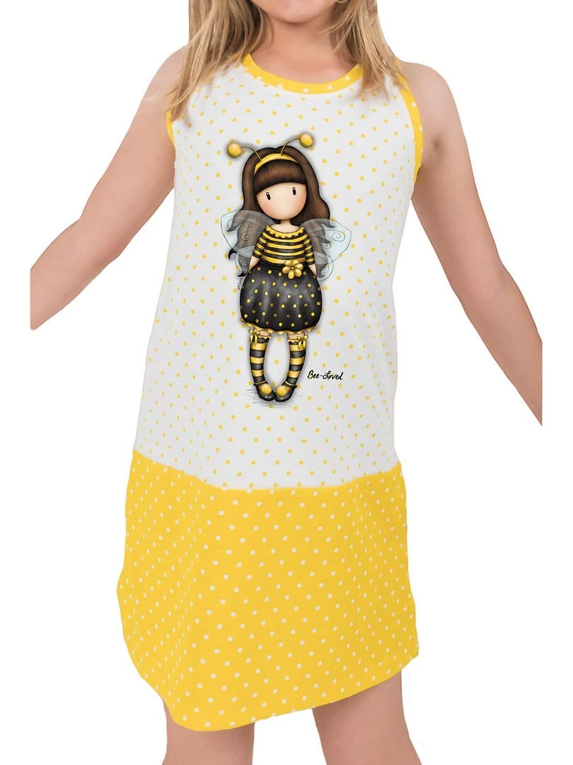 Chemise de nuit Bee Loved Jaune