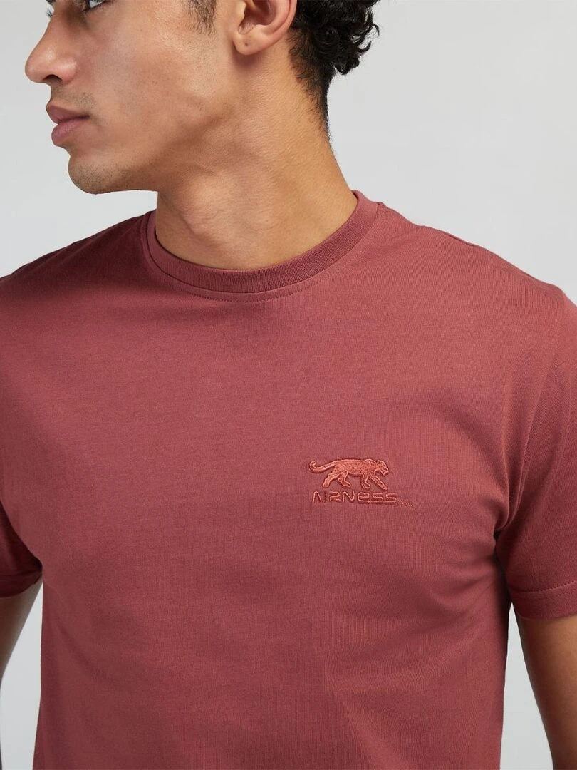 TEE SHIRT PREDATOR Airness   Bordeaux