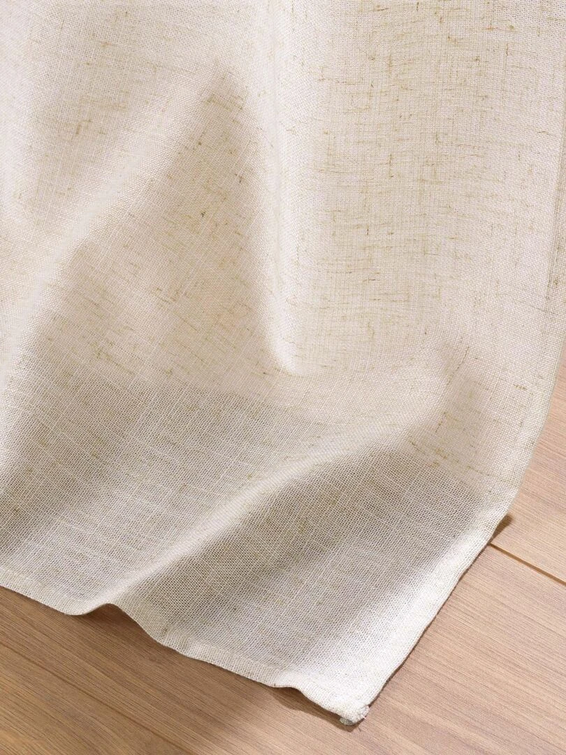 Rideau à oeillets   Blanc