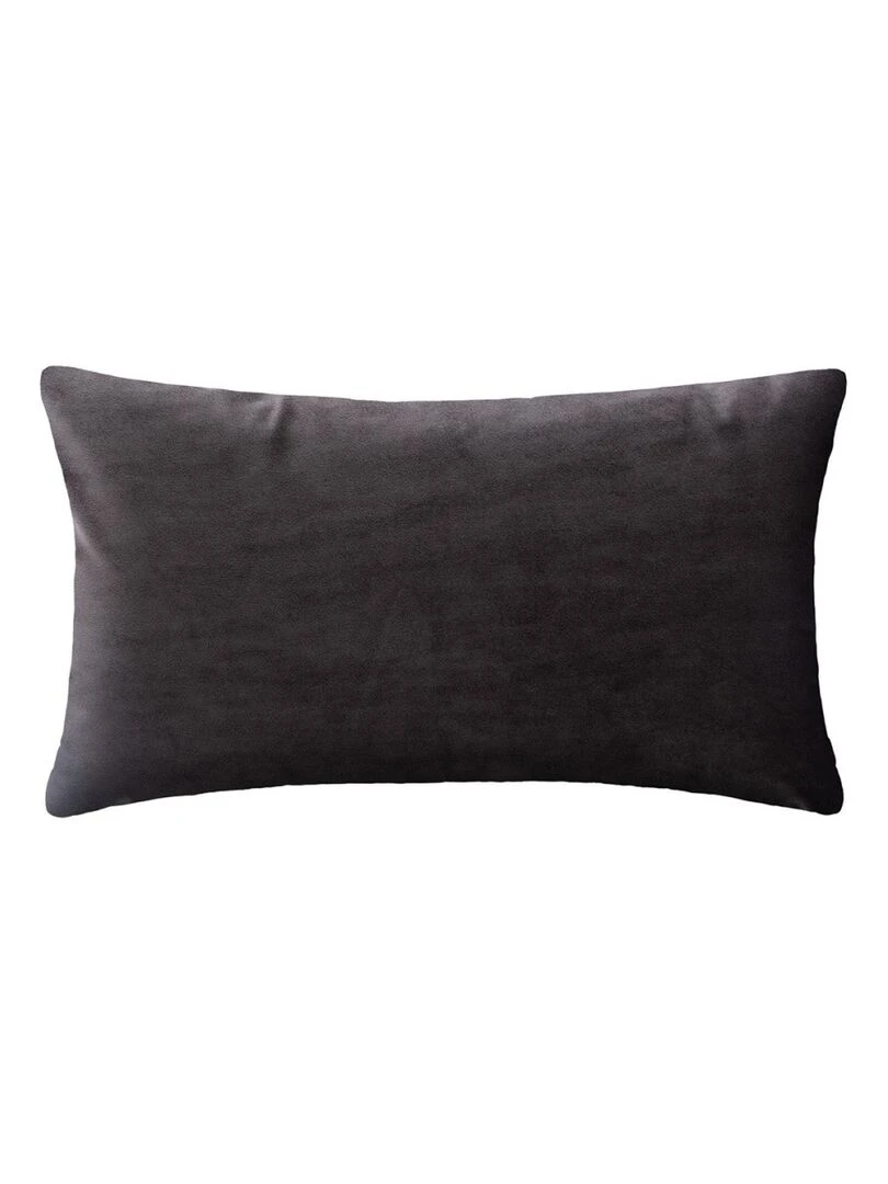 Coussin velours or Tropic gris 30x50 cm Gris