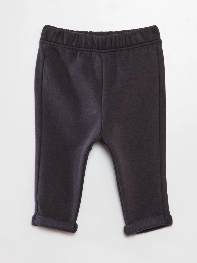 Ensemble jogging sweat + pantalon   2 pièces   Vert/Gris