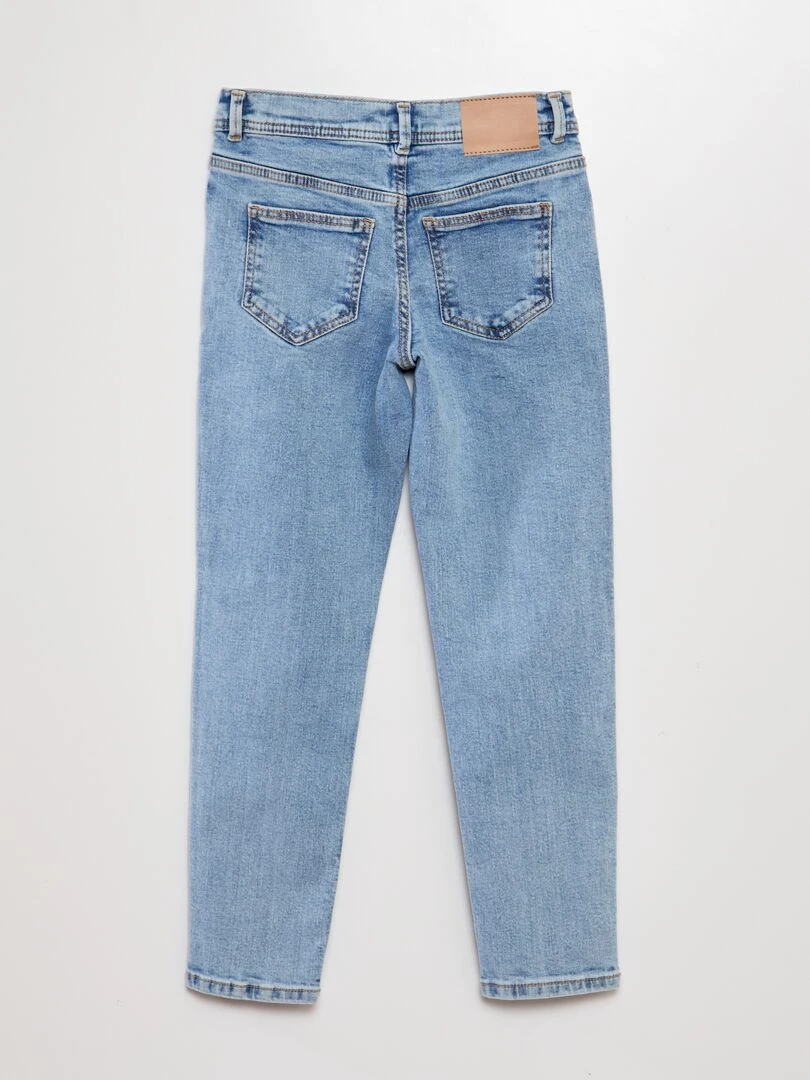 Pantalon slim 5 poches Bleu