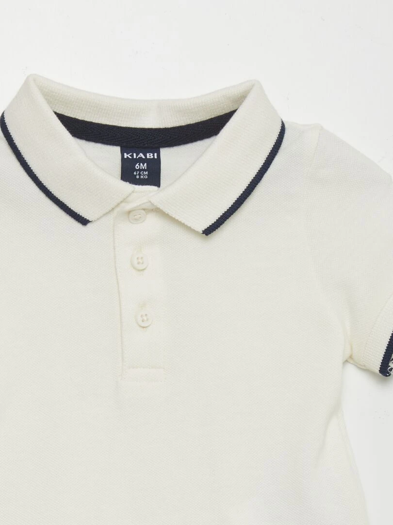 Ensemble salopette   Bleu/blanc