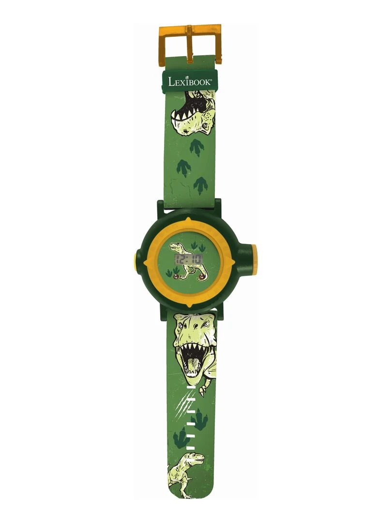 Montre digitale avec projection de 20 images design Dinosaure N/A