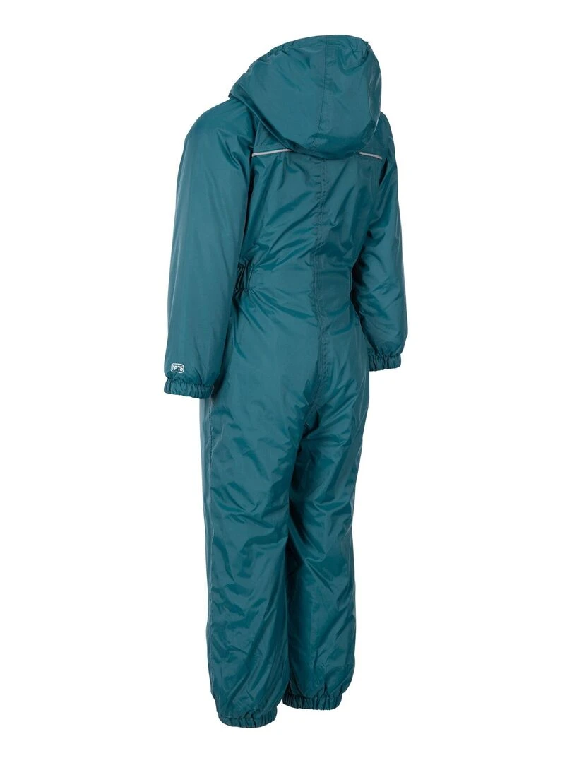 Trespass Dripdrop Combinaison imperméable unisexe Bleu lagon