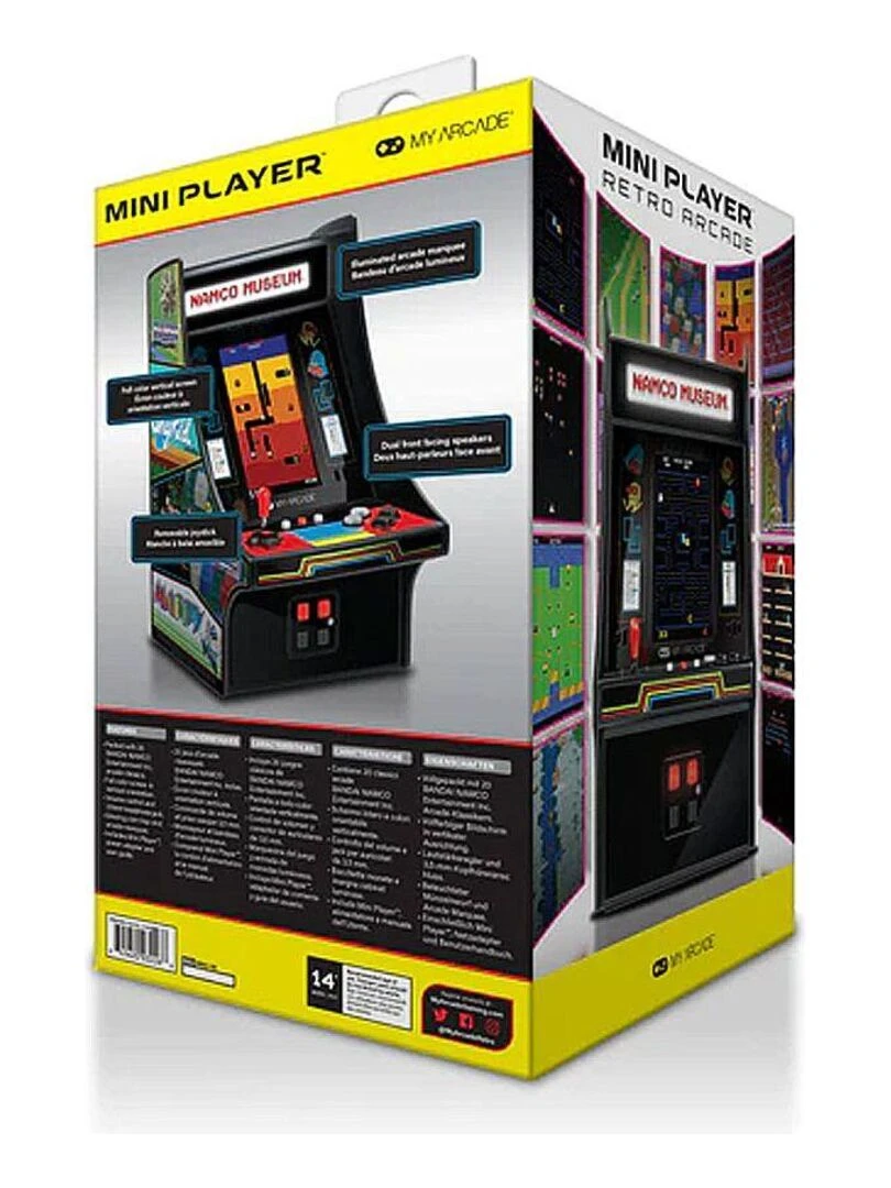 Mini Borne Namco Museum 20 jeux My Arcade   N/A