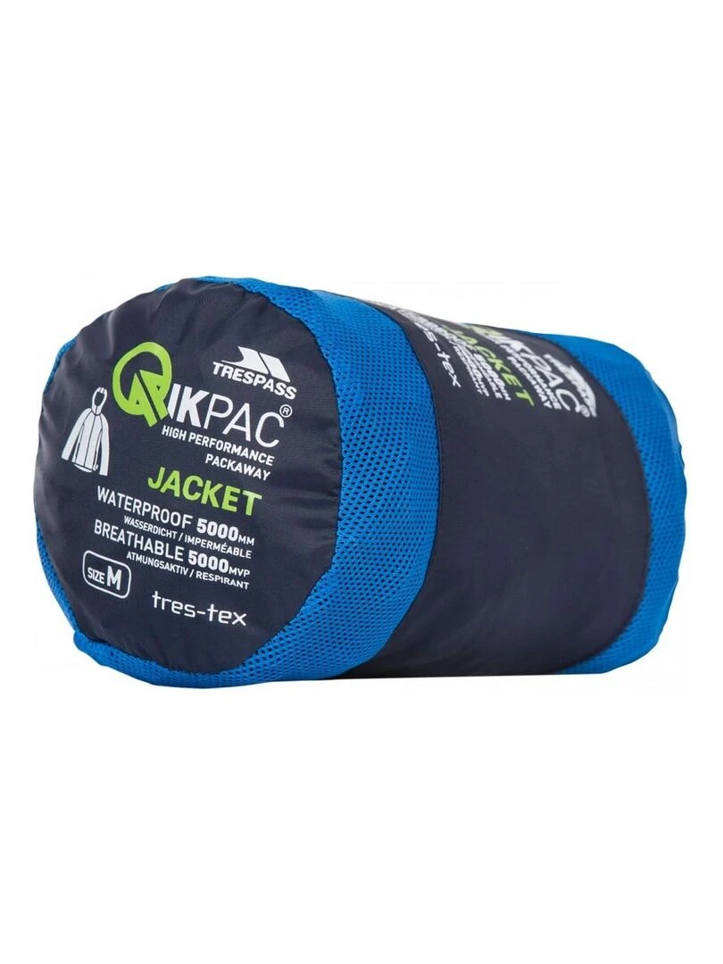 Trespass   Coupe vent pliable QIKPAC   Bleu Bleu