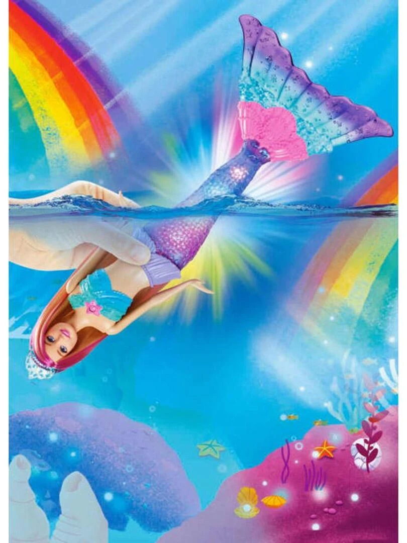 Poupée Barbie : Sirene Lumieres De Reve N/A
