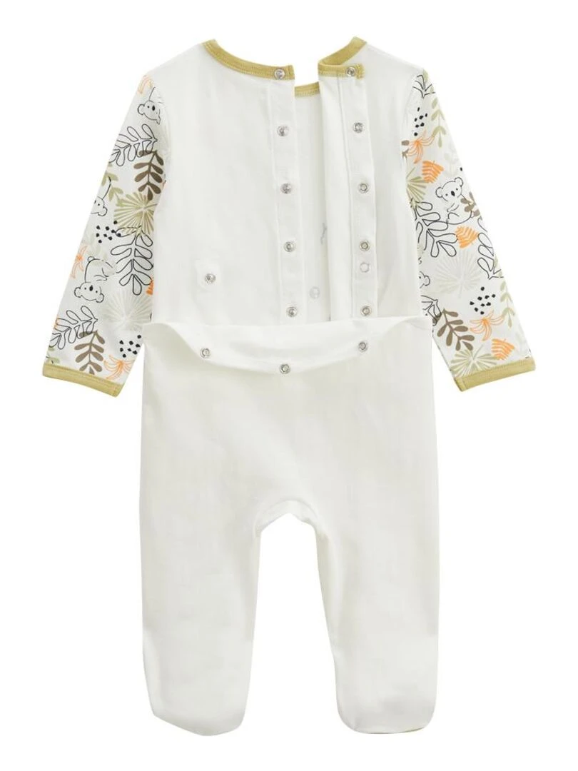 Pyjama bébé Brisbane   Ecru