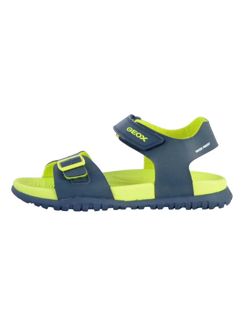 Sandale à Scratch Plate Geox Enfant Fusbetto Bleu marine