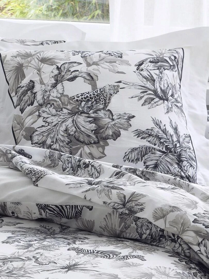 Parure de couette esprit savane Blanc